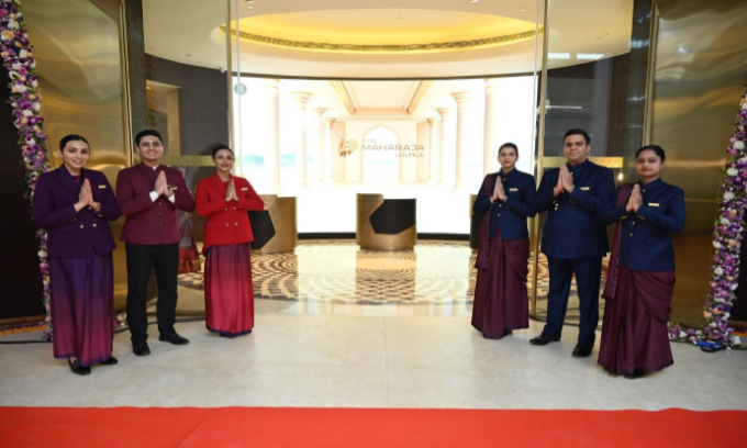 Air India welcomes guests to new flagship Maharaja Lounge at Delhi Airport