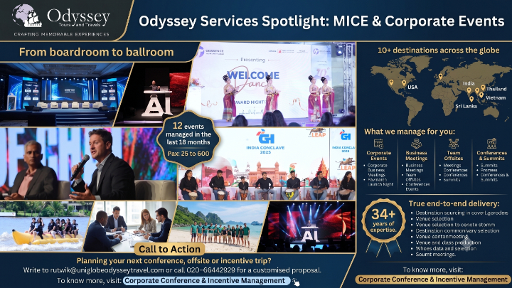 Corporate Conference & Incentive Management (MICE)
