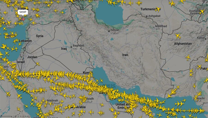 Iran shuts airspace indefinitely following regional escalation