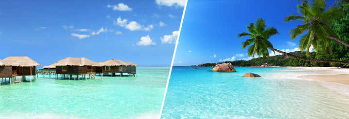 Maldives and Seychelles